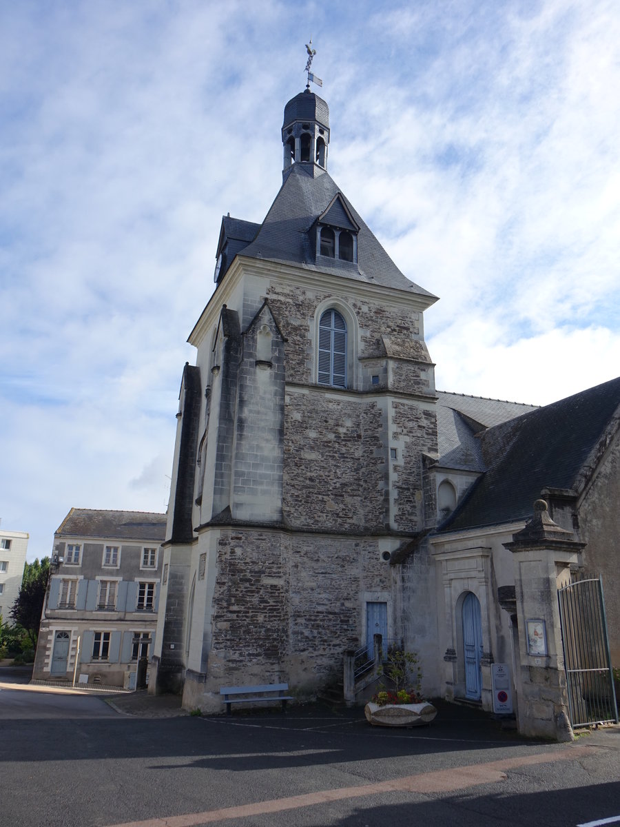 Ancenis, Kirche St. Pierre et Saint Paul, erbaut im 15. Jahrhundert (12.07.2017)