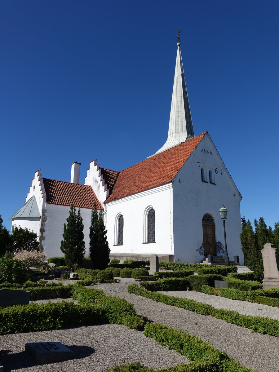 Anderslv, Ev. Kirche aus dem 12. Jahrhundert (11.06.2016)