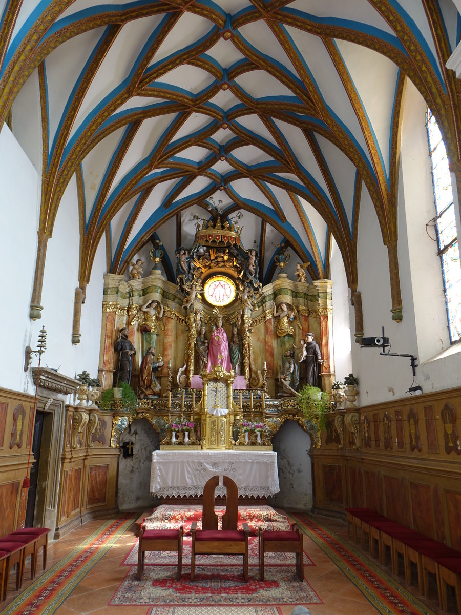 Andocs, Hochaltar in der Wallf. Kirche Maria Himmelfahrt (30.08.2018)