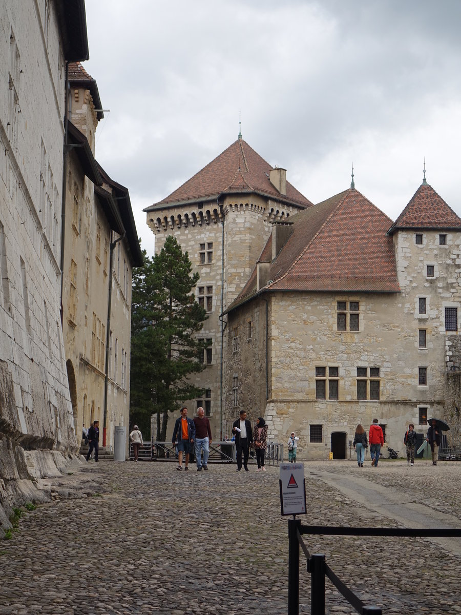 Annecy, Chateau, erbaut im 14. Jahrhundert (17.09.2016)