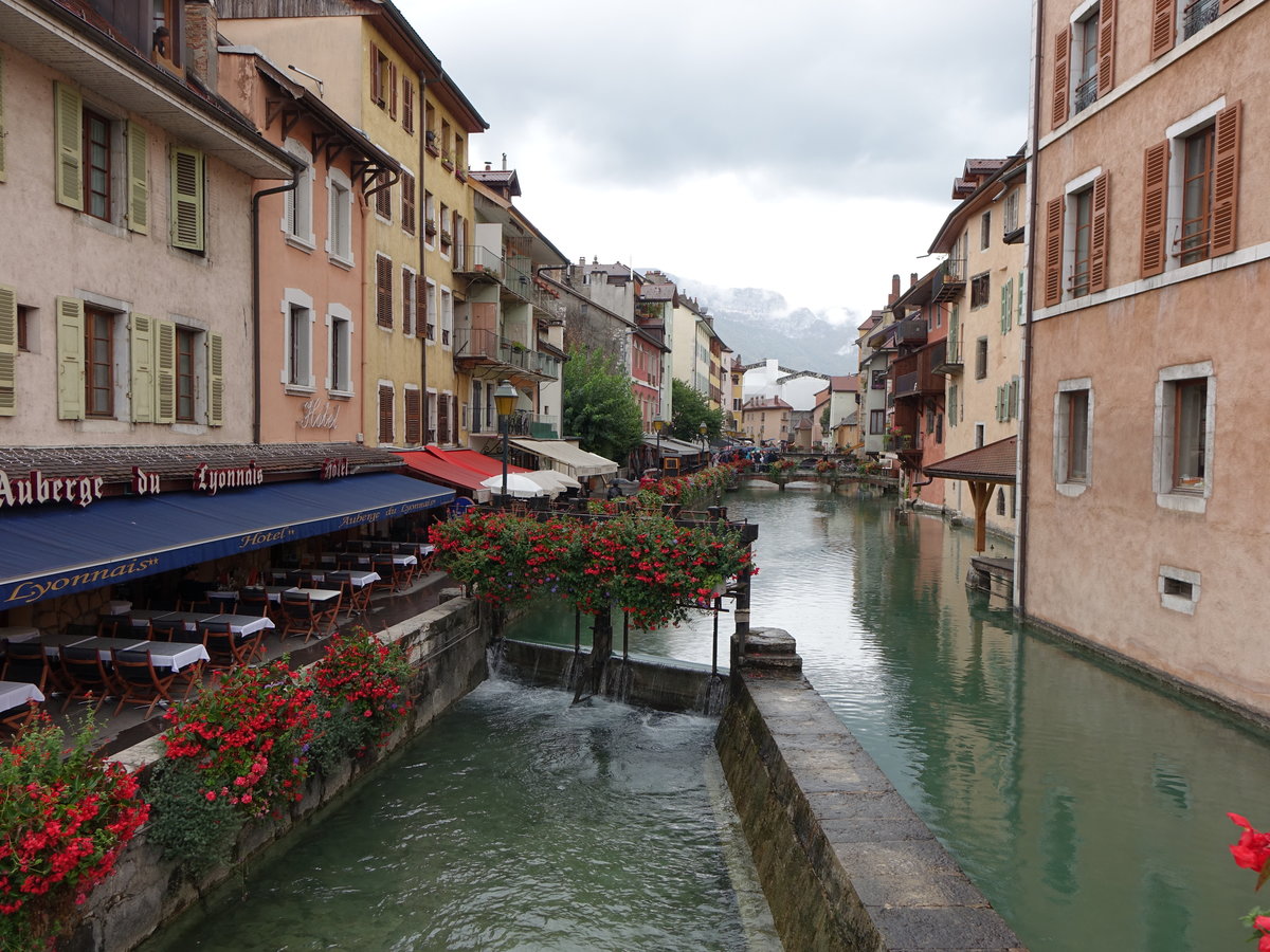 Annecy, Huser am Quai de Eveque (17.09.2016)