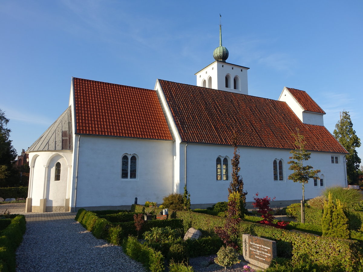 Ans, evangelische Kirche, erbaut bis 1935 durch den Architekten H. C. Rassmussen (20.09.2020)