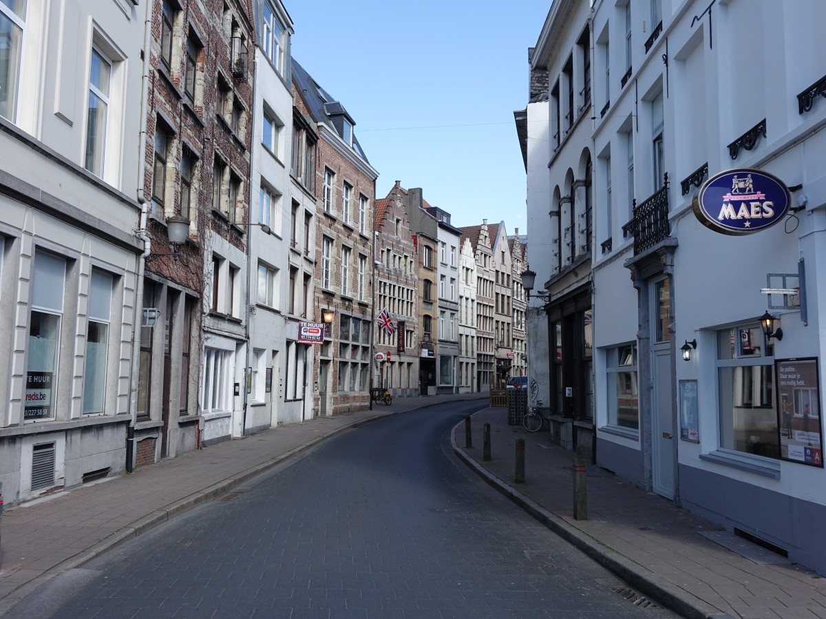 Antwerpen, Huser am Vlasmarkt (28.04.2015)
