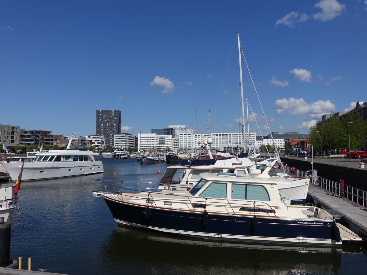 Antwerpen, Willemdock im Hafen (28.04.2015)