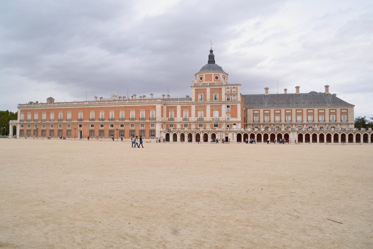 ARANJUEZ (Provincia de Madrid), 04.10.2015, das Schloss, die ehemalige Sommerresidenz frherer Knige