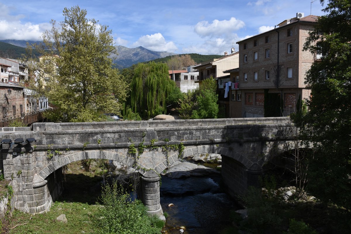 ARENAS DE SAN PEDRO (Provincia de vila), 16.04.2019, Puente Medieval Aquelcabos ber den Ro del Arenal