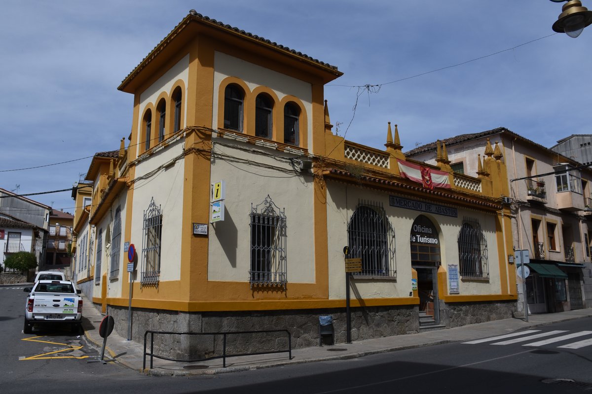 ARENAS DE SAN PEDRO (Provincia de vila), 16.04.2019, das Tourismus-Bro in der C/ de la Triste Condesa
