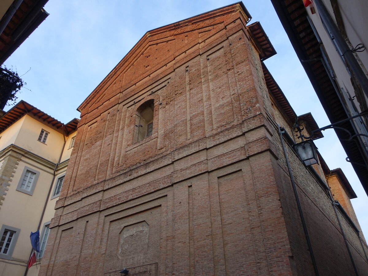 Arezzo, Kirche St. Iganzio, erbaut von 1667 bis 1686 (26.03.2022)