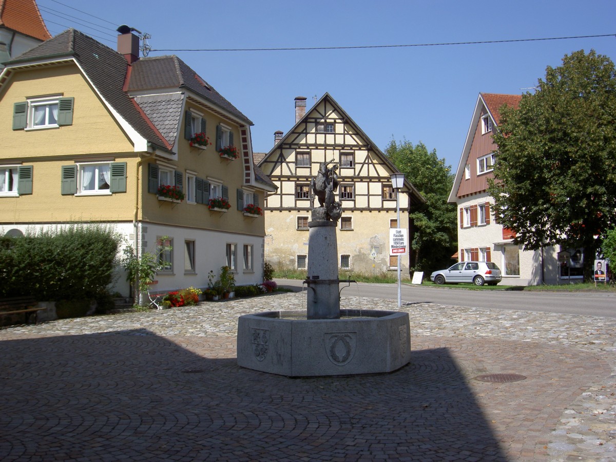 Argenbhl, Marktplatz von Ratzenried (08.09.2013)