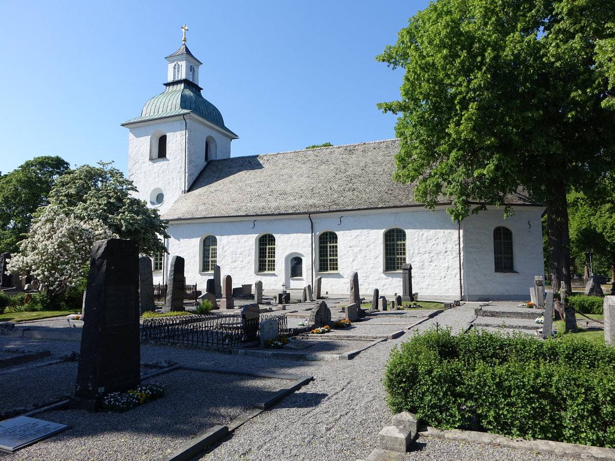 Arvika, Ev. St. Michael Kirche, erbaut im 17. Jahrhundert (30.05.2018)