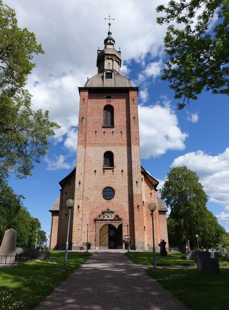 Askersund, Landskyrkan, erbaut von 1664 bis 1670 durch Jean de la Vallees (16.06.2015)