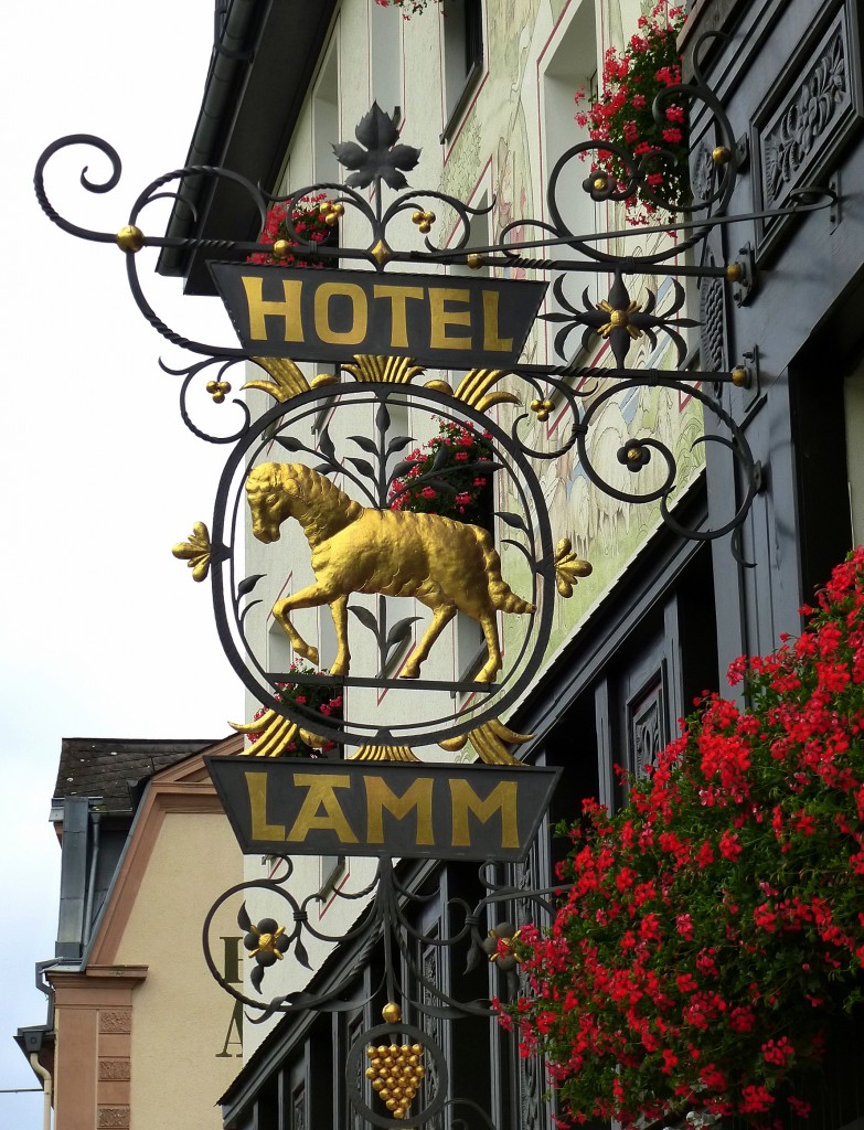 Assmannshausen, Hotel  Lamm , Sept.2014