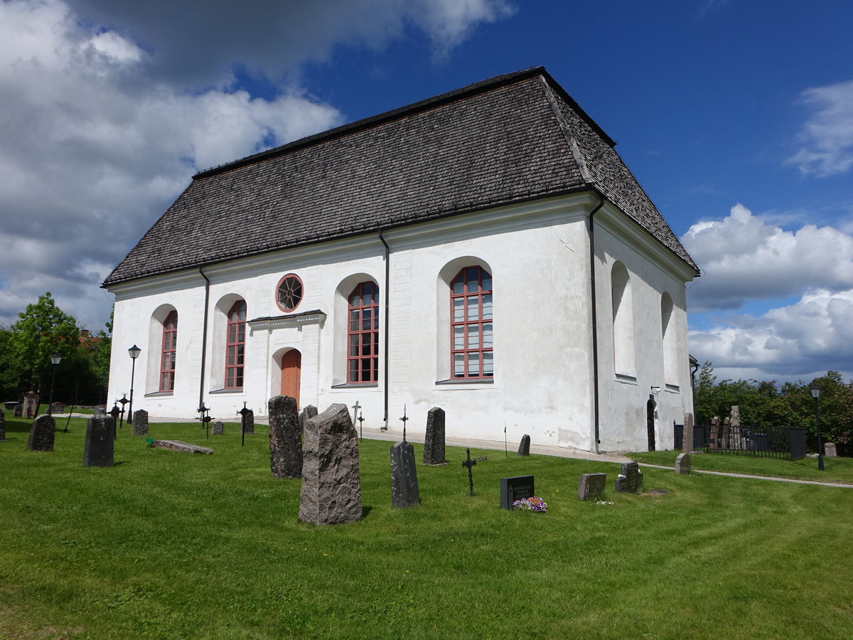 Attmar, Ev. Kirche, erbaut Mitte des 17. Jahrhundert durch Daniel Hagman (20.06.2017)