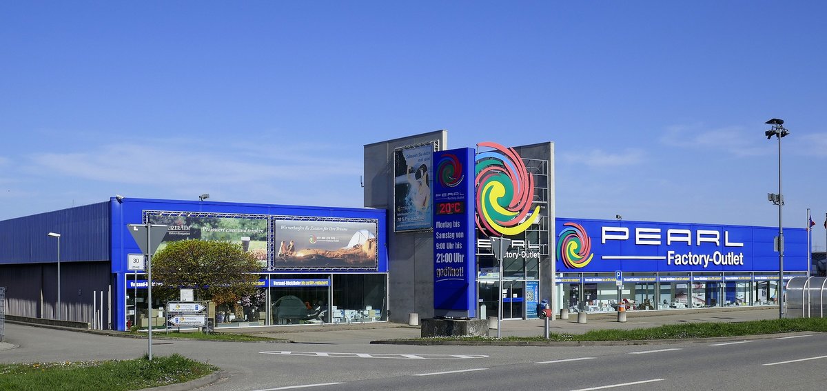 Auggen im Markgrflerland, Pearl Outlet, Elektronikhandel und-versand, April 2021