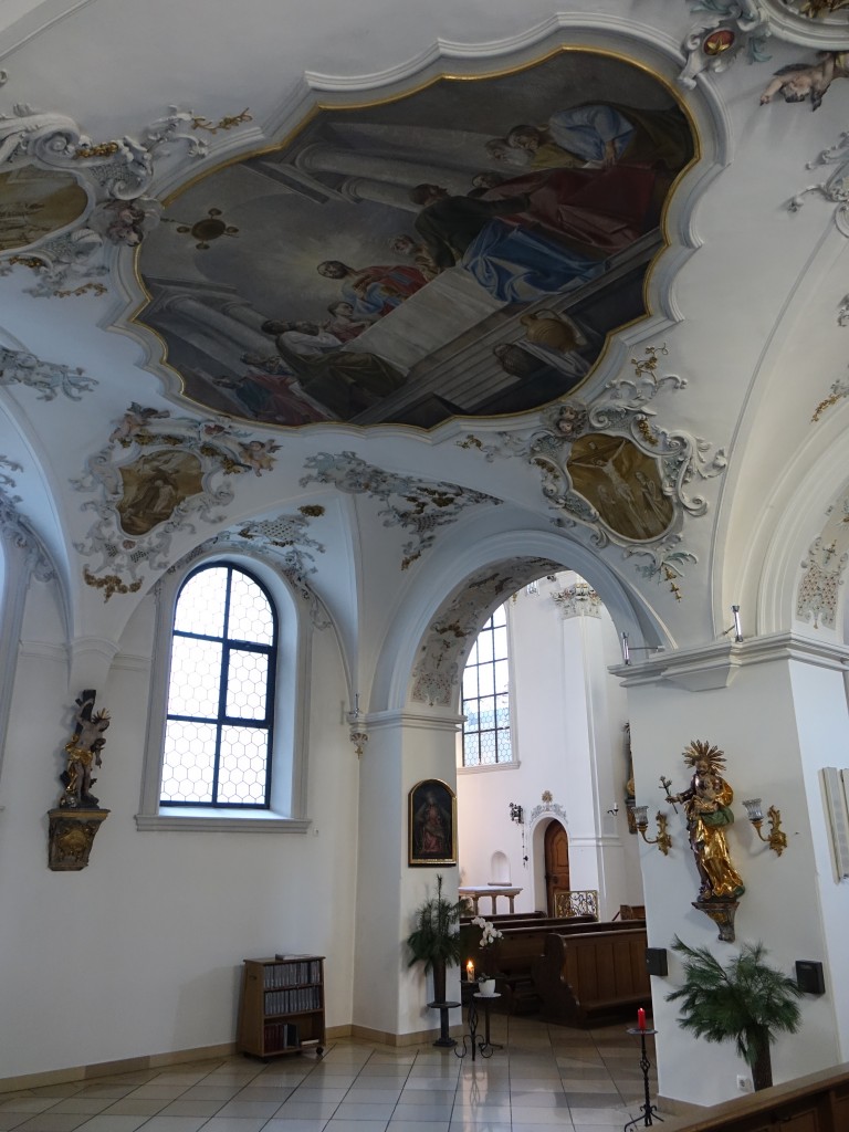 Augsburg, Klosterkirche Maria Stern am Hollplatz, erbaut von 1574 bis 1576 durch Johannes Holl (20.12.2015)