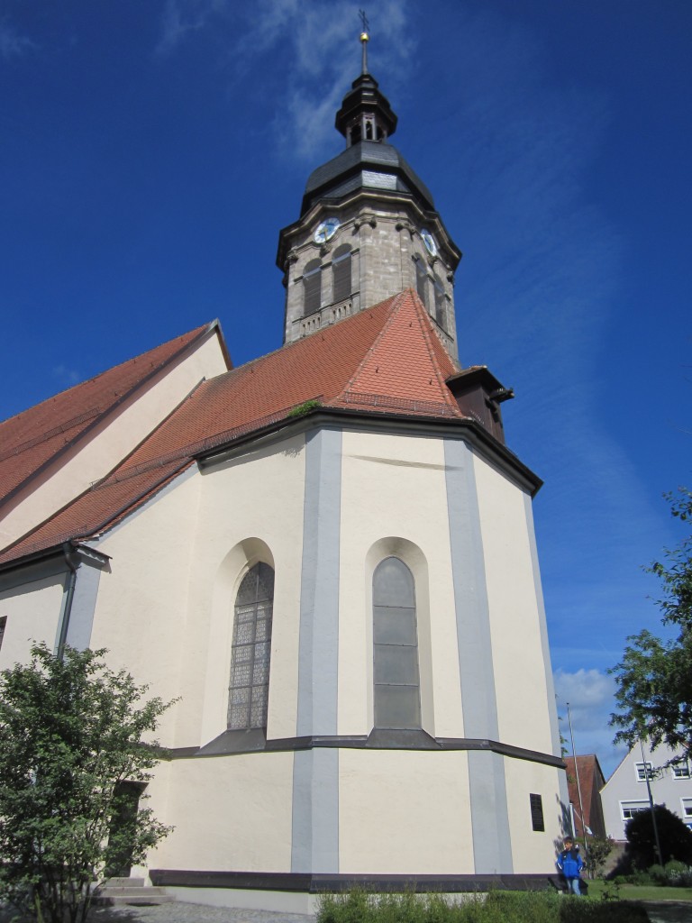 Aurach, Pfarrkirche St. Peter und Paul, erbaut ab 1350 (16.06.2013)
