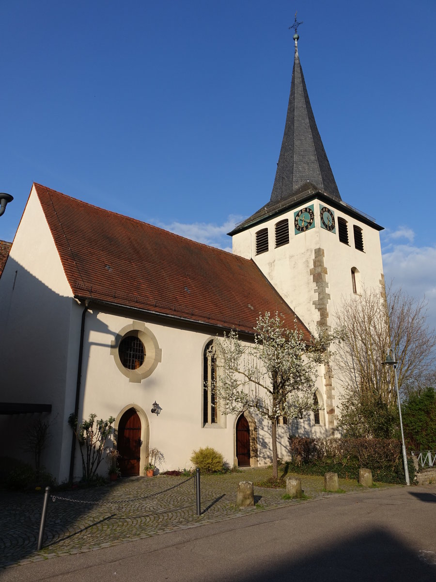 Aurich, Ev. St. Johannes Kirche, erbaut um 1500 (10.04.2016)