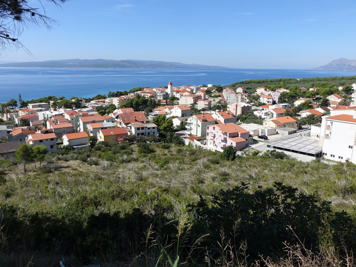Aussicht auf Promajna an der Makarska Riviera (23.09.2015)