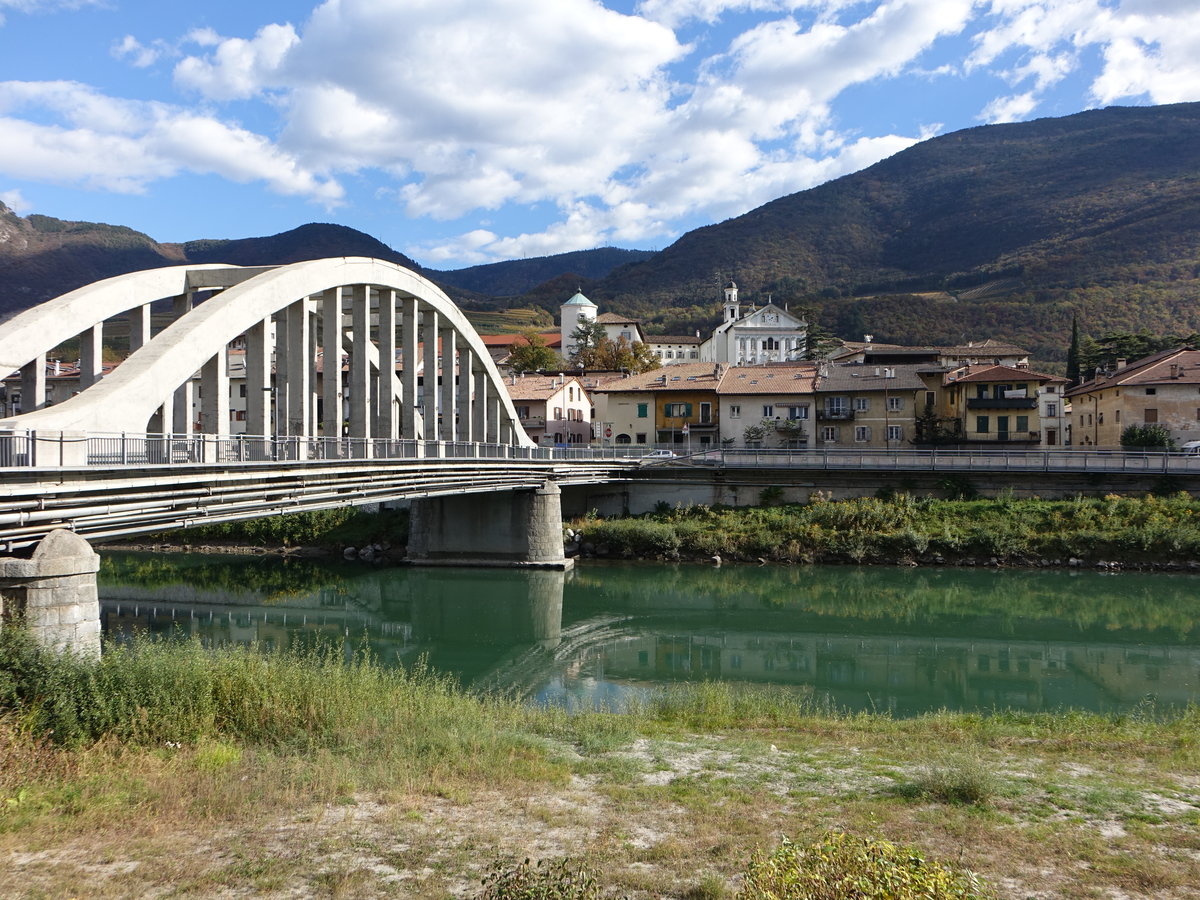 Aussicht auf San Michele all’Adige/St. Michael an der Etsch (27.10.2017)