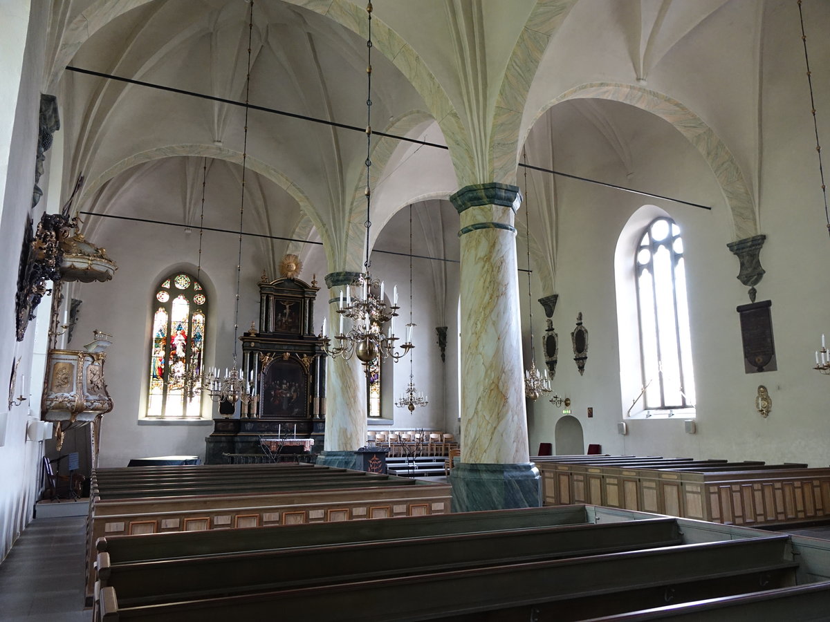 Avesta, Innenraum der Ev. Kirche (16.06.2016)