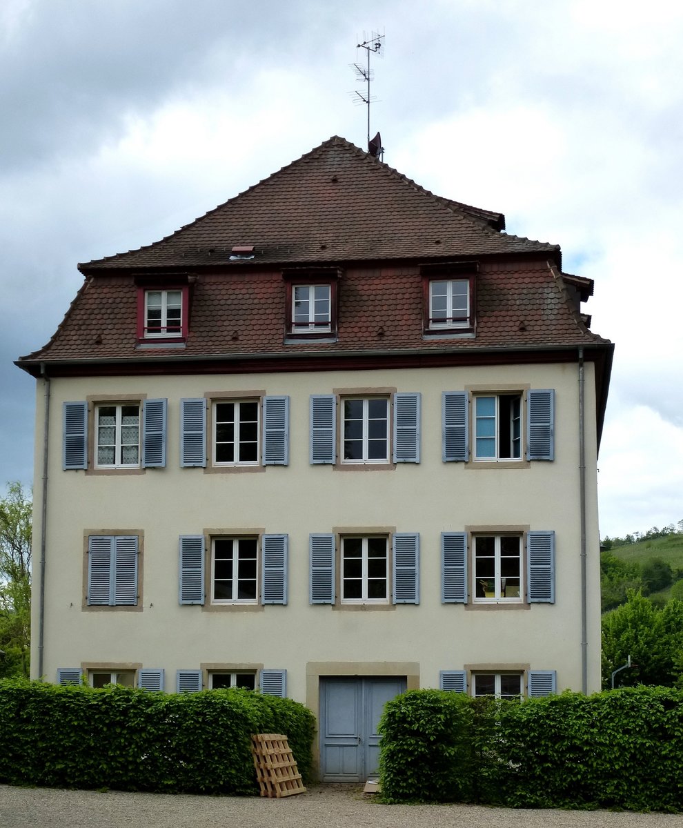 Avolsheim, das Pfarrhaus, Mai 2013