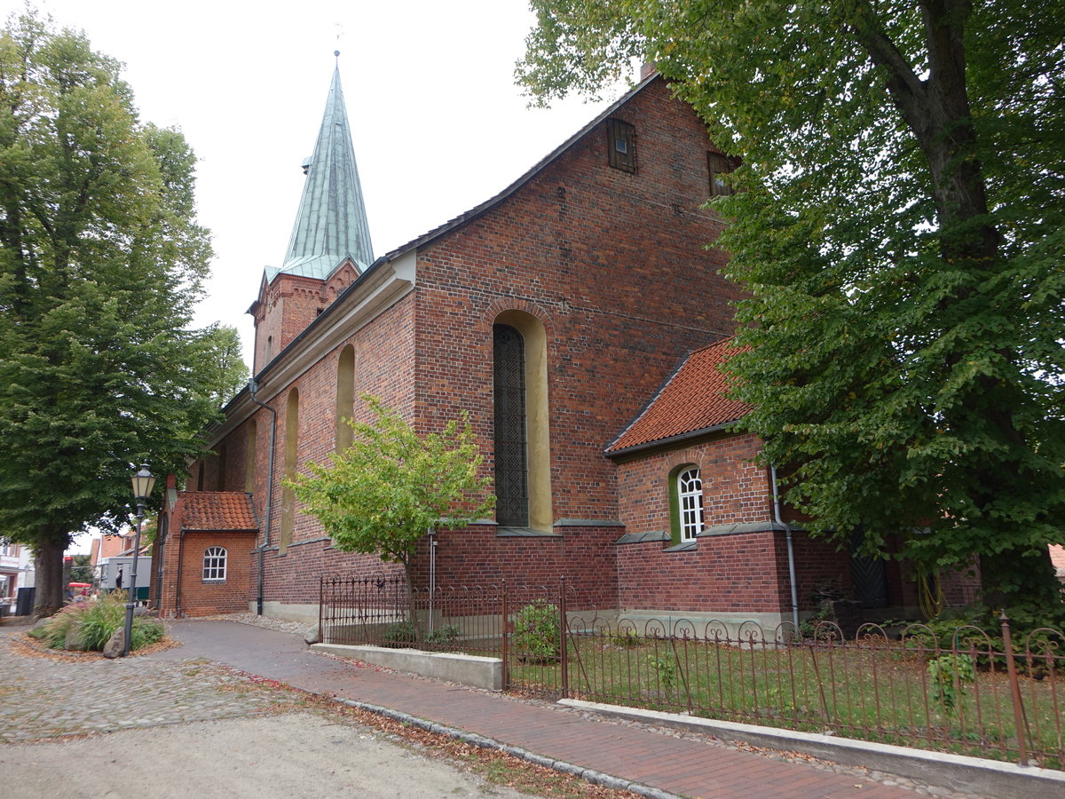 Bad Bevensen, evangelische Dreikönigskirche, erbaut bis 1812 (26.09.2020)