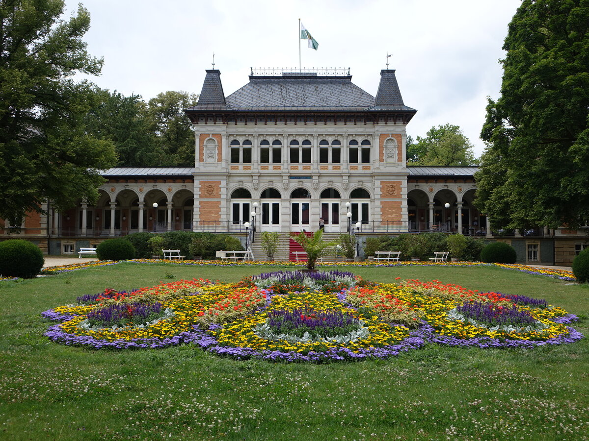 Bad Elster, Knigliche Kurhaus, erbaut von 1888 bis 1890 (22.07.2023)