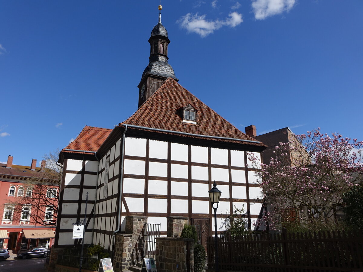 Bad Freienwalde, ehem. St. Georg Kirche, erbaut 1696, heute Konzerthalle (08.04.2026)