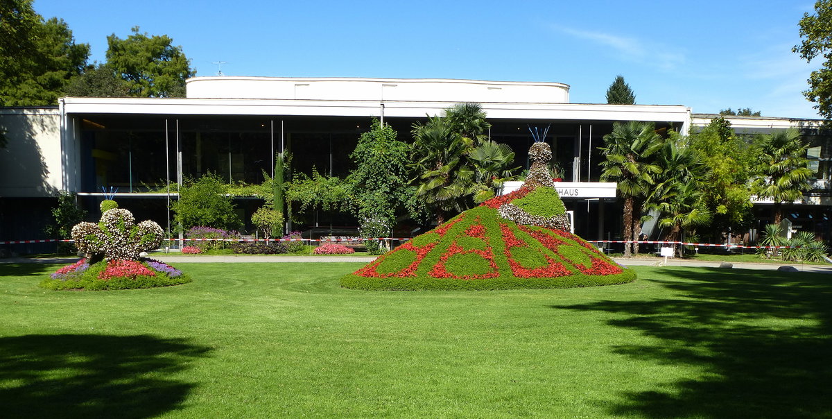 Bad Krozingen, Kurhaus im Kurpark, Sept.2015