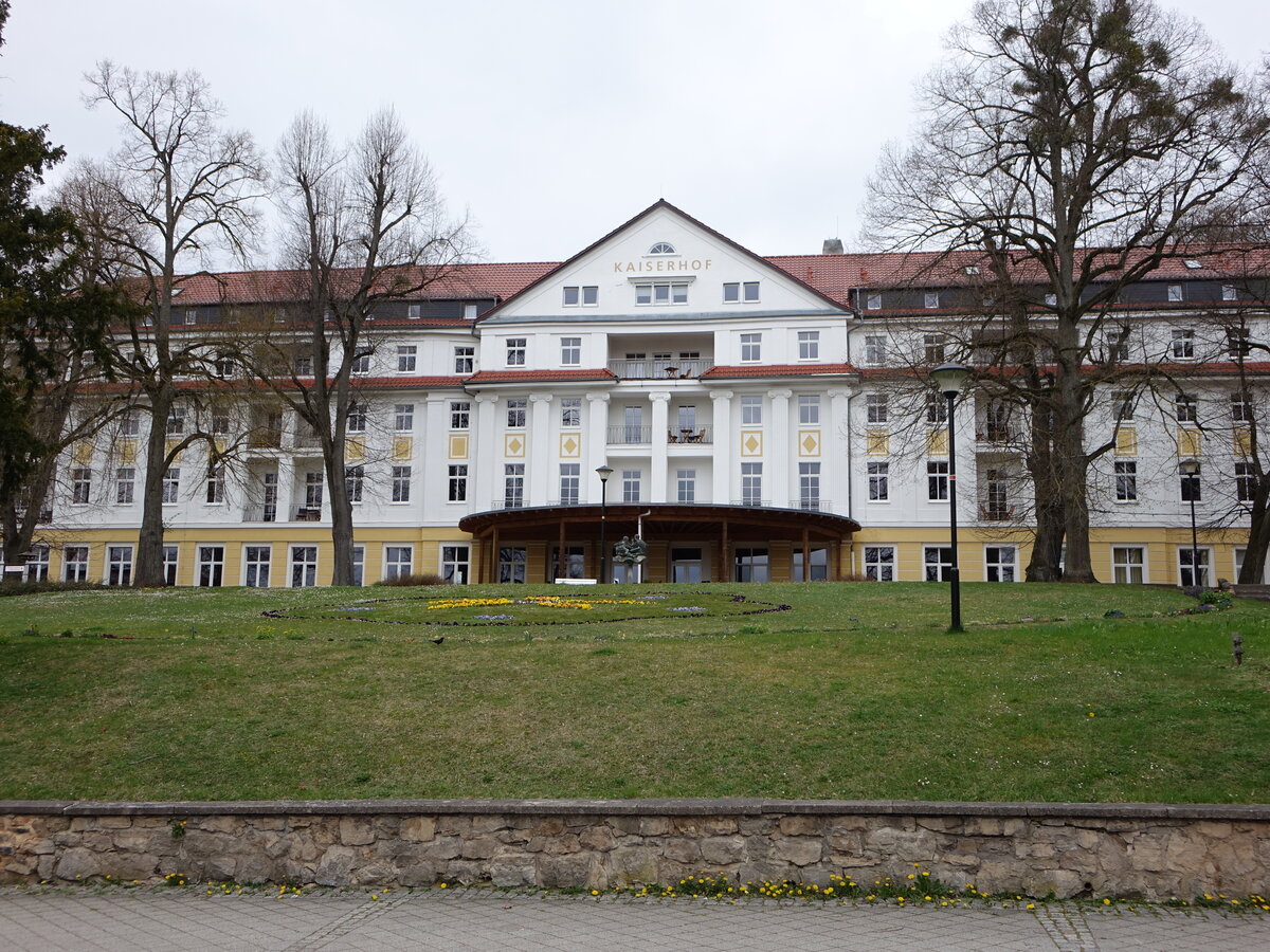 Bad Liebenstein, Hotel Kaiserhof an der Esplanade (15.04.2022)