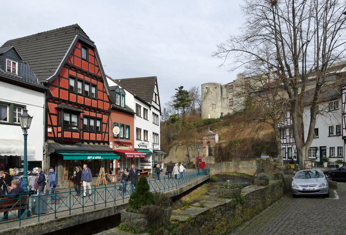 Bad Mnstereifel - Fachwerkhuser, Erftlauf und Burg - 04.03.2017