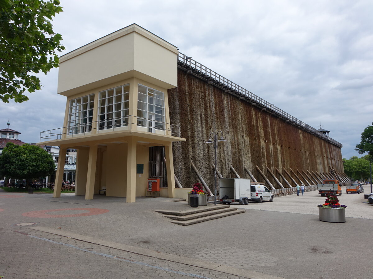 Bad Rothenfelde, altes Gradierwerk, erbaut von 1773 bis 1774 von Salinedirektor Bartolomus Lttich (16.06.2025)