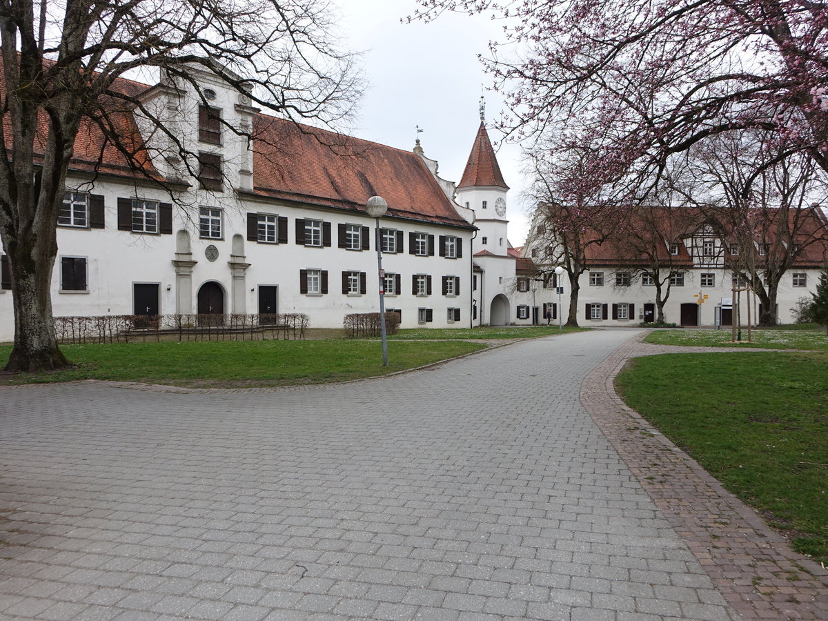 Bad Schussenried, altes Kloster und Torturm Trle (05.04.2021)
