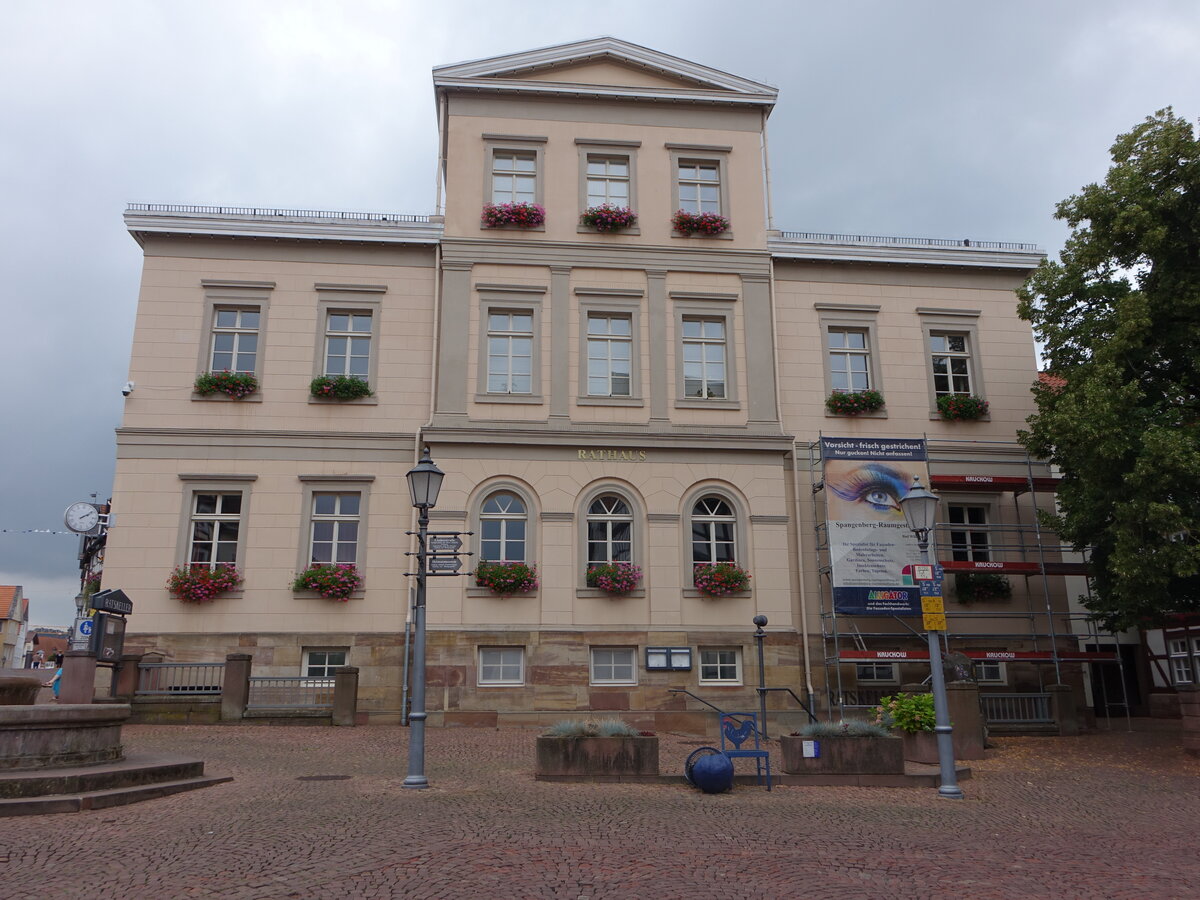 Bad Wildungen, Rathaus am Kirchplatz (05.08.2022)