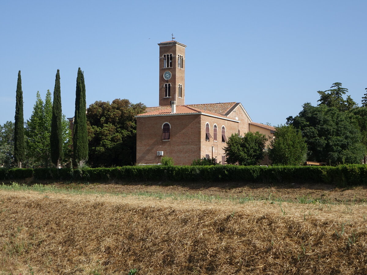 Bagno Roselle, Pfarrkirche dell Immacolata an der Piazza Giovanni Paolo II (22.05.2022)