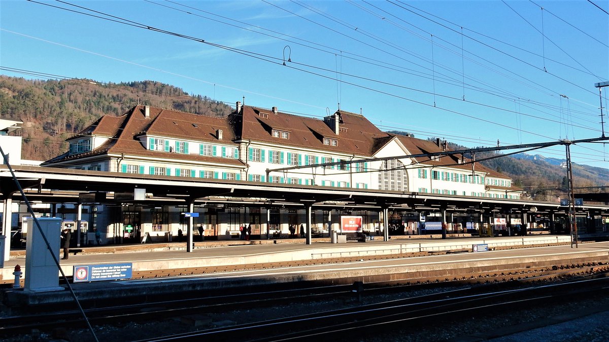 Bahnhof Thun - 07.01.2015