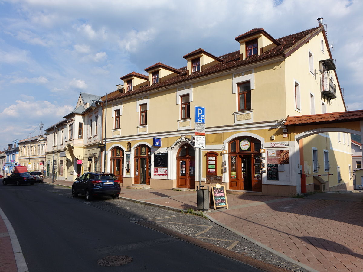 Banska Bystrica / Neusohl, Pension Grand in der Horna Strae (07.08.2020)