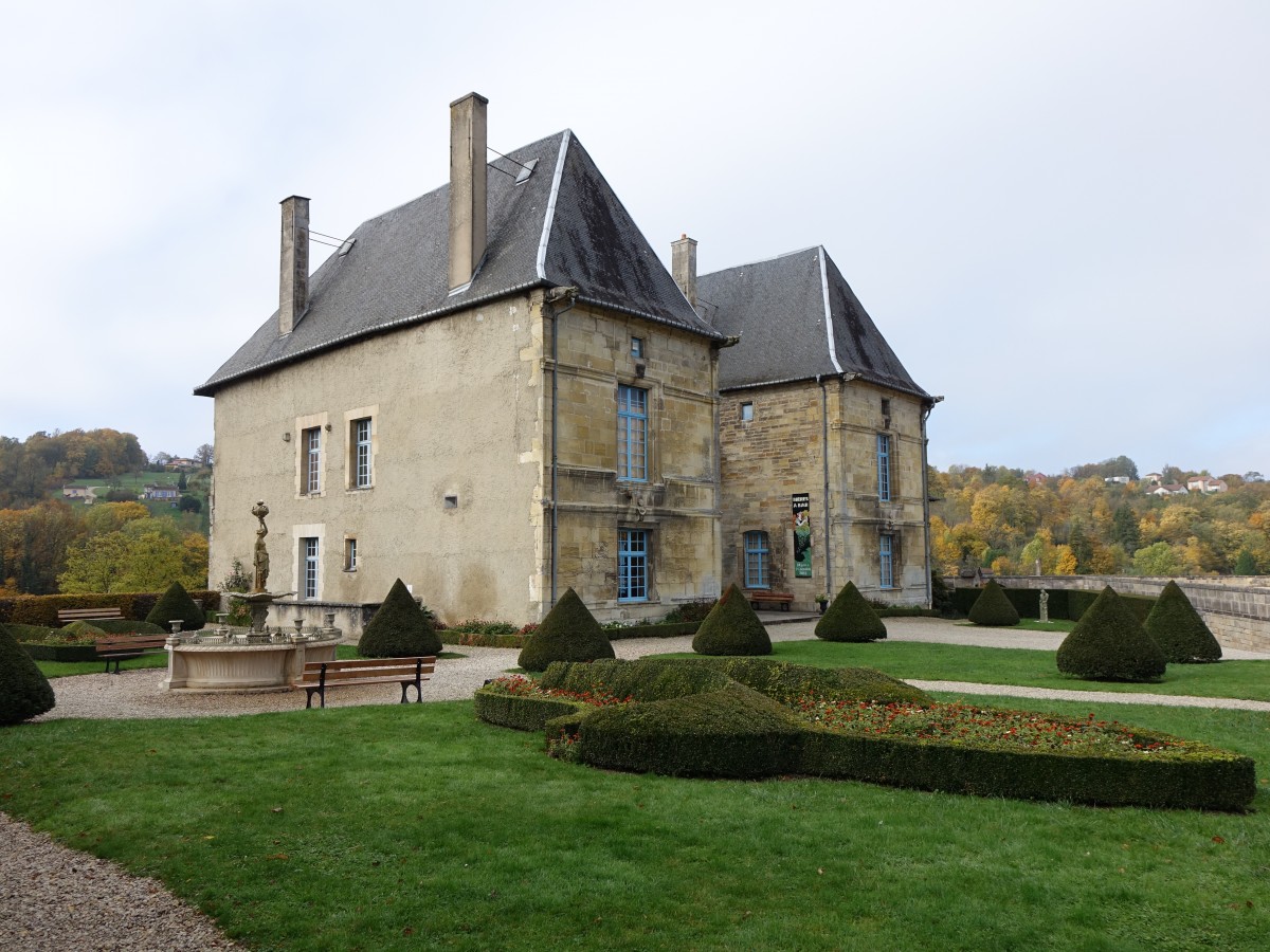 Bar-le-Duc, Altes Schloss mit Musee du Barrois (26.10.2015)