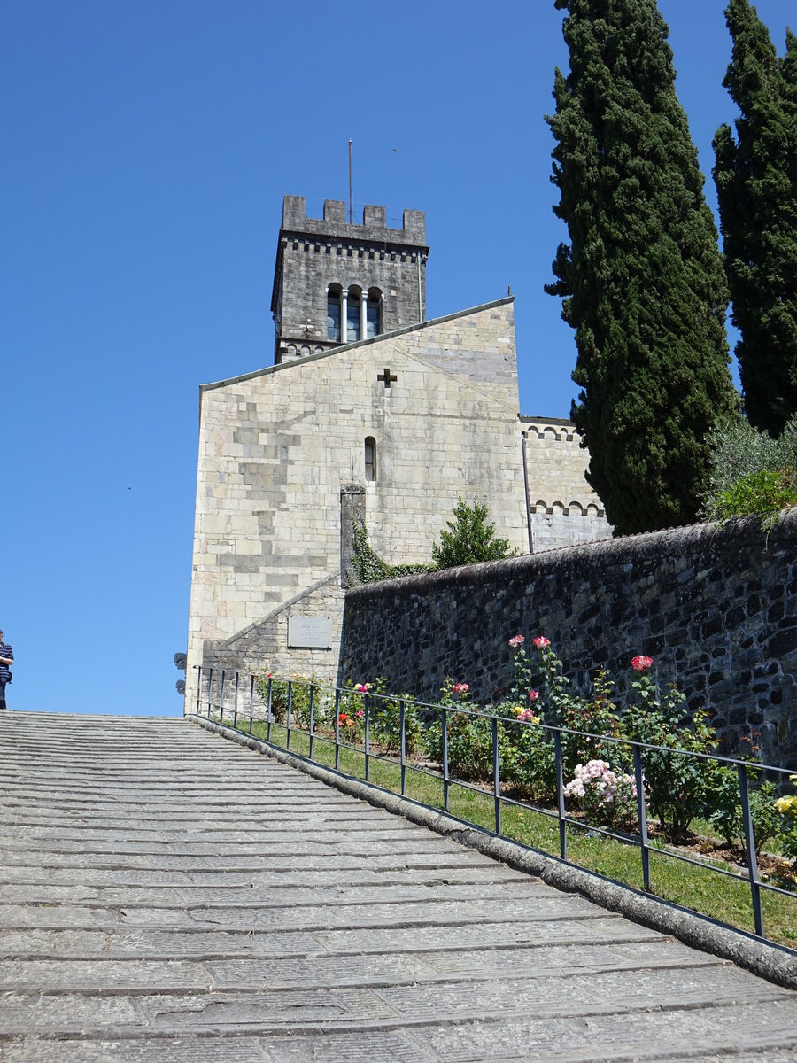 Barga, Stiftskirche San Christoforo, erbaut bis 1595 (16.06.2019)