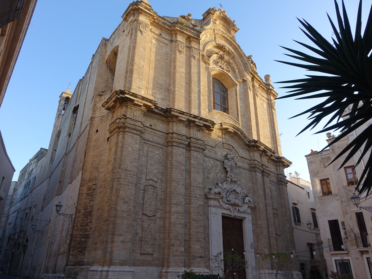 Bari, Kirche del Gesu in der Strada dei Gesuiti (28.09.2022)