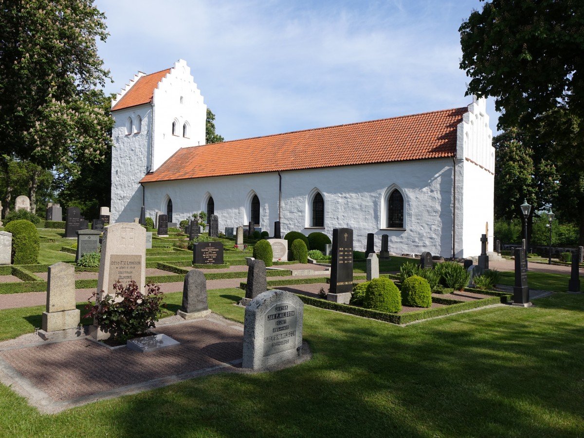 Barkakra, Ev. Kirche, erbaut ab 1100 (13.06.2015)