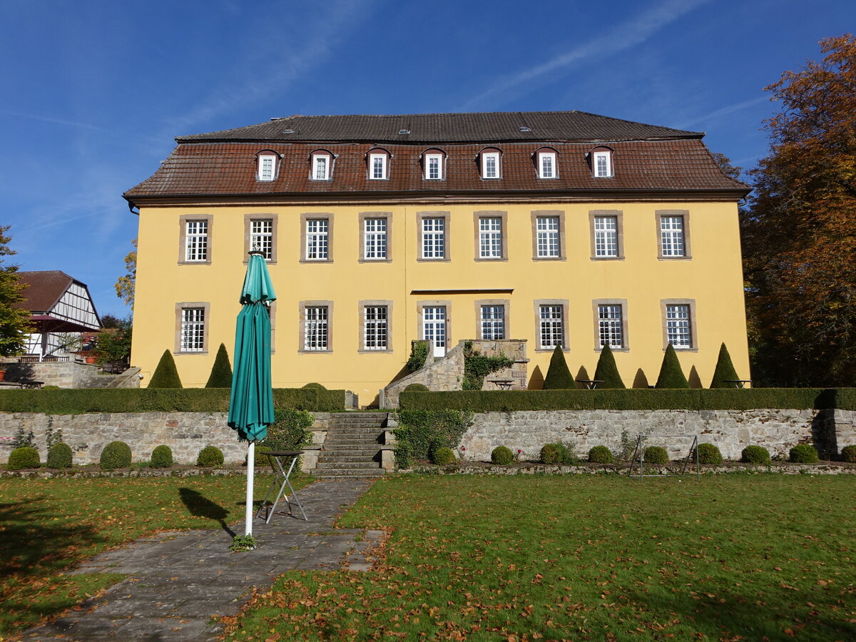 Barockschloss Hhnscheid, erbaut von 1720 bis 1730 durch den Baumeister Julius Ludwig Rothweil (09.10.2022)
