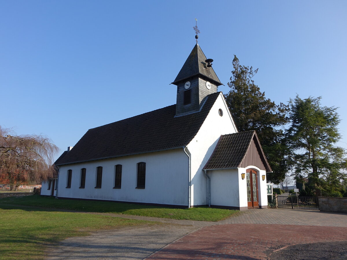 Barver, evangelische Dorfkirche, erbaut 1525 (22.03.2026)