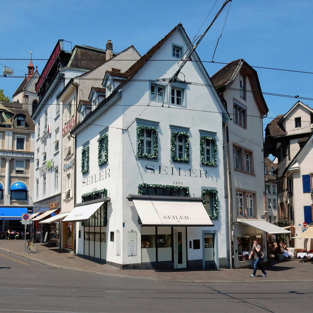 Basel, Boutique Seiler Juwelier, an der Barfüsserplatz 22 - 11.06.2015
