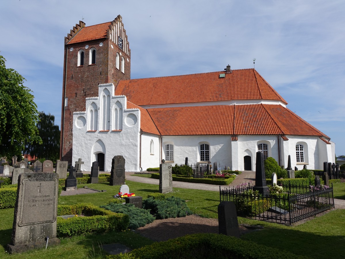 Bastad, Ev. Marienkirche, erbaut ab 1460 (13.06.2015)