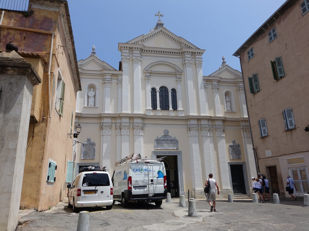 Bastia, Kathedrale Sainte-Marie, erbaut im 15. Jahrhundert (21.06.2019)