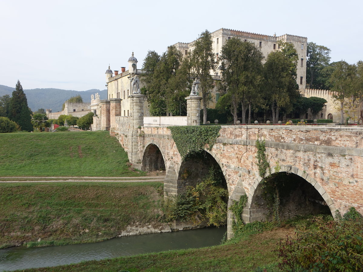 Battaglia Terme, Castello del Catajo, erbaut ab 1570 von Pio Enea I. Obizzi (29.10.2017)