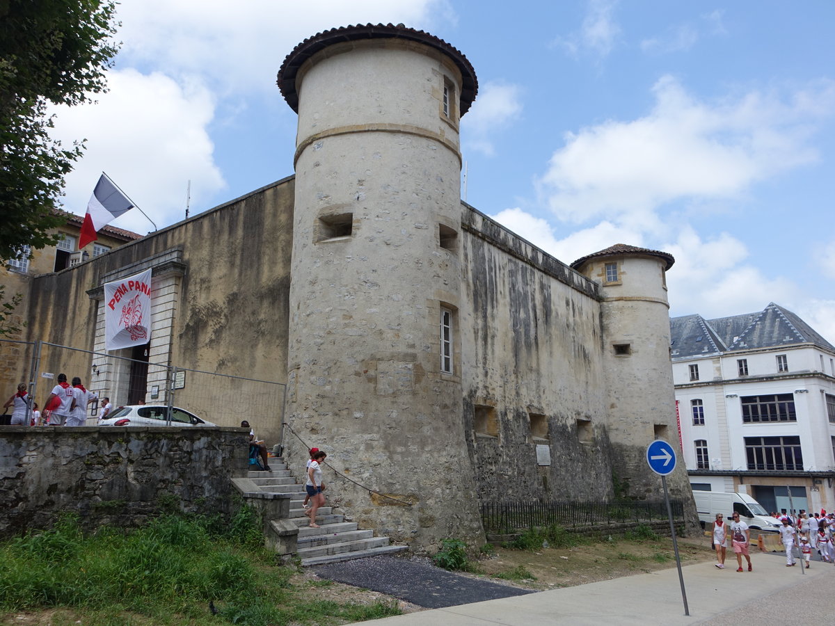 Bayonne, Festung Chateau Vieux, erbaut im 15. Jahrhundert (26.07.2018)