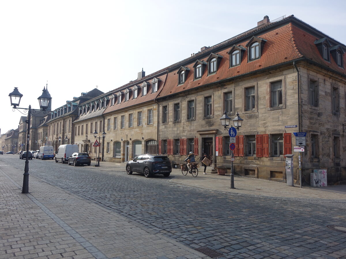 Bayreuth, Sandsteingeb�ude in der Friedrichstra�e (10.03.2026)