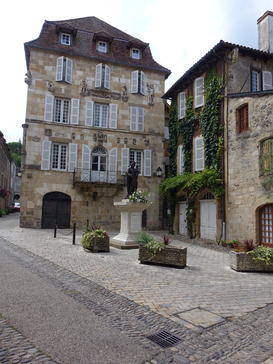 Beaulieu-sur-Dordogne, Maison Renaissance, erbaut 1566 (21.07.2018)